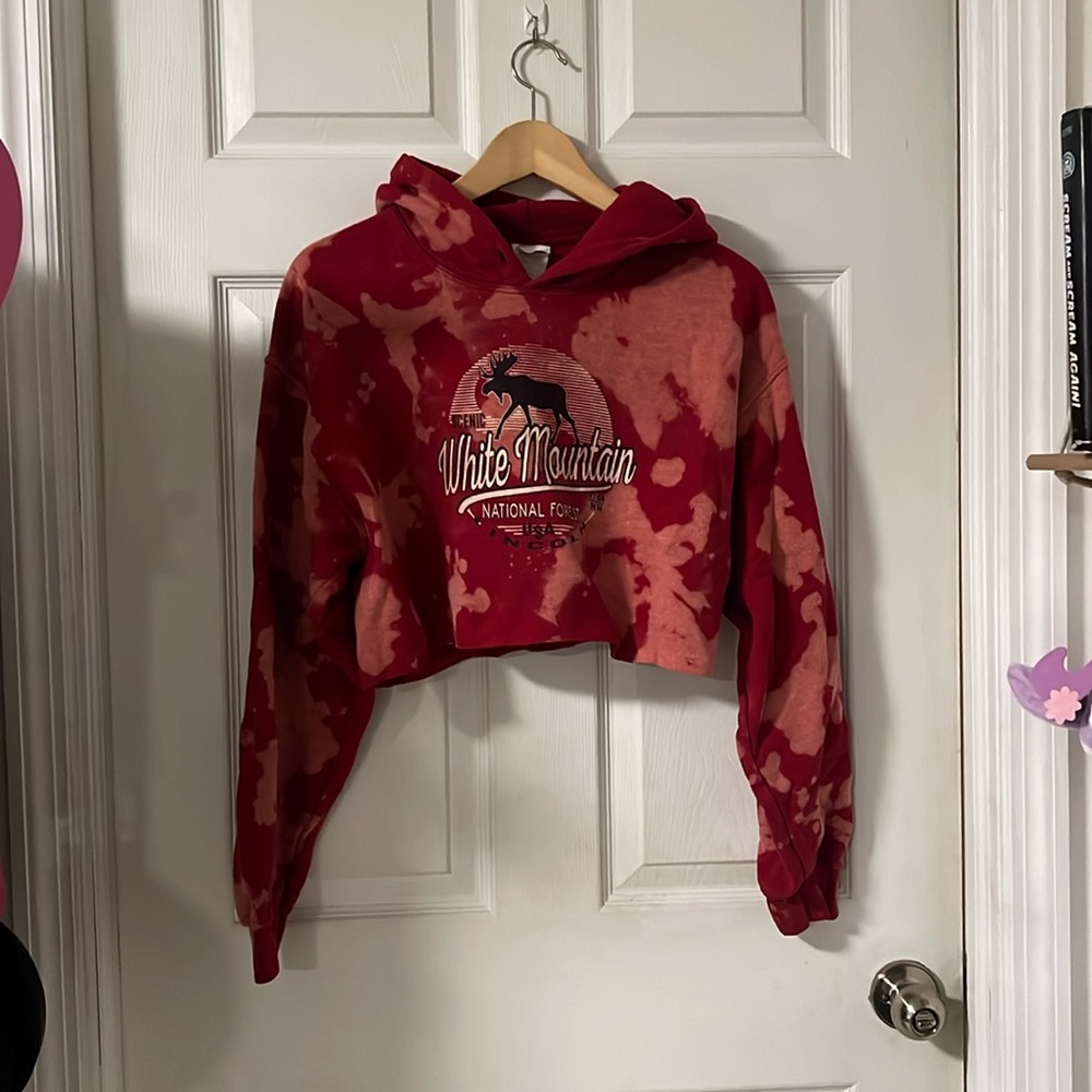 new hampshire cropped hoodie